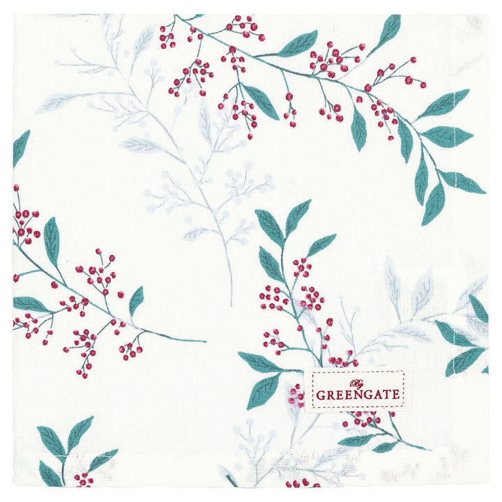 GreenGate - Julani Stoffserviette White