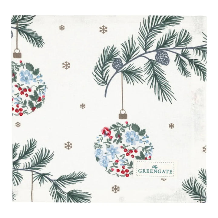 GreenGate - Joelle Stoffserviette weiß