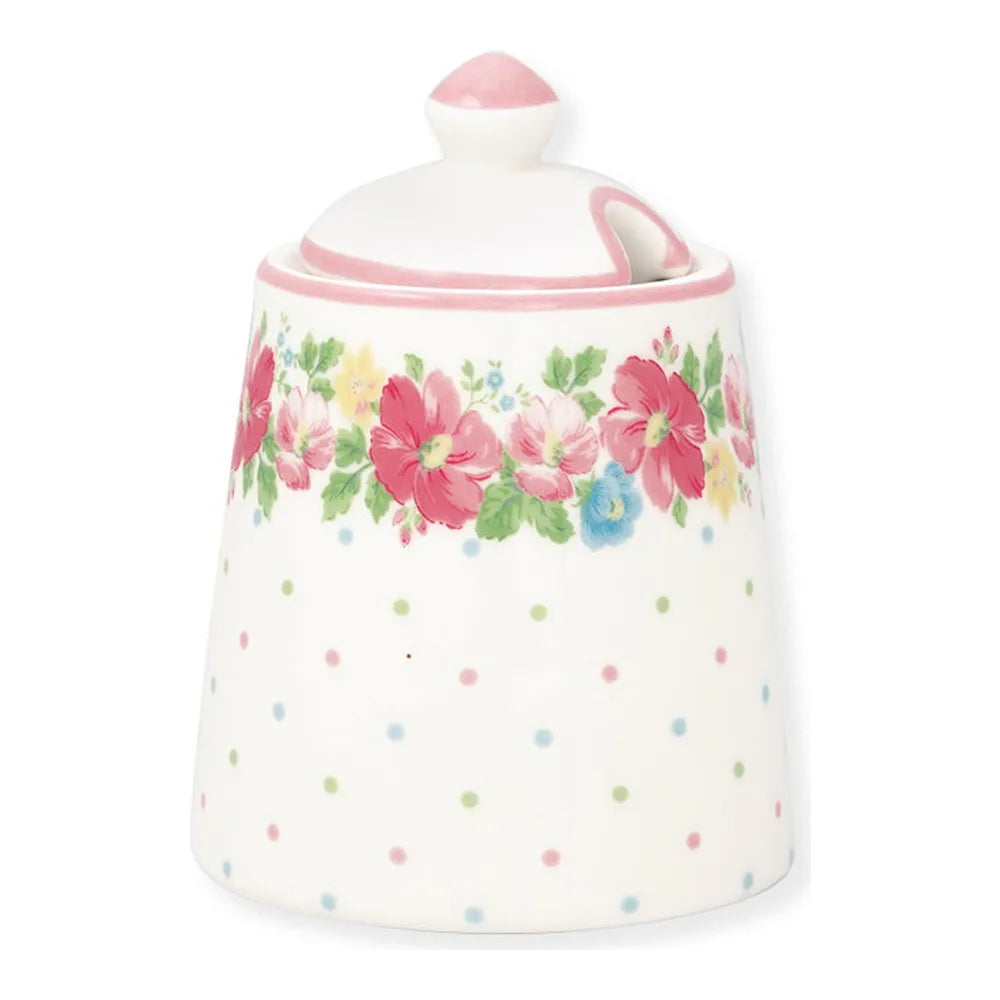 GreenGate - Zuckerdose Josefina Weiß