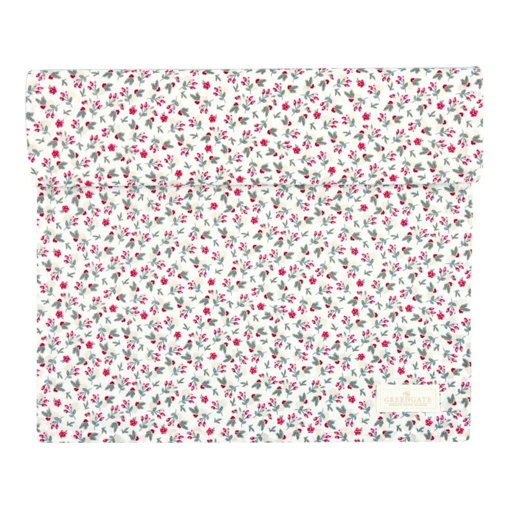 GreenGate - Gale Tischläufer weiß
