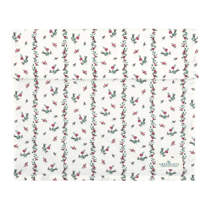 GreenGate - Gracy Tischläufer weiß