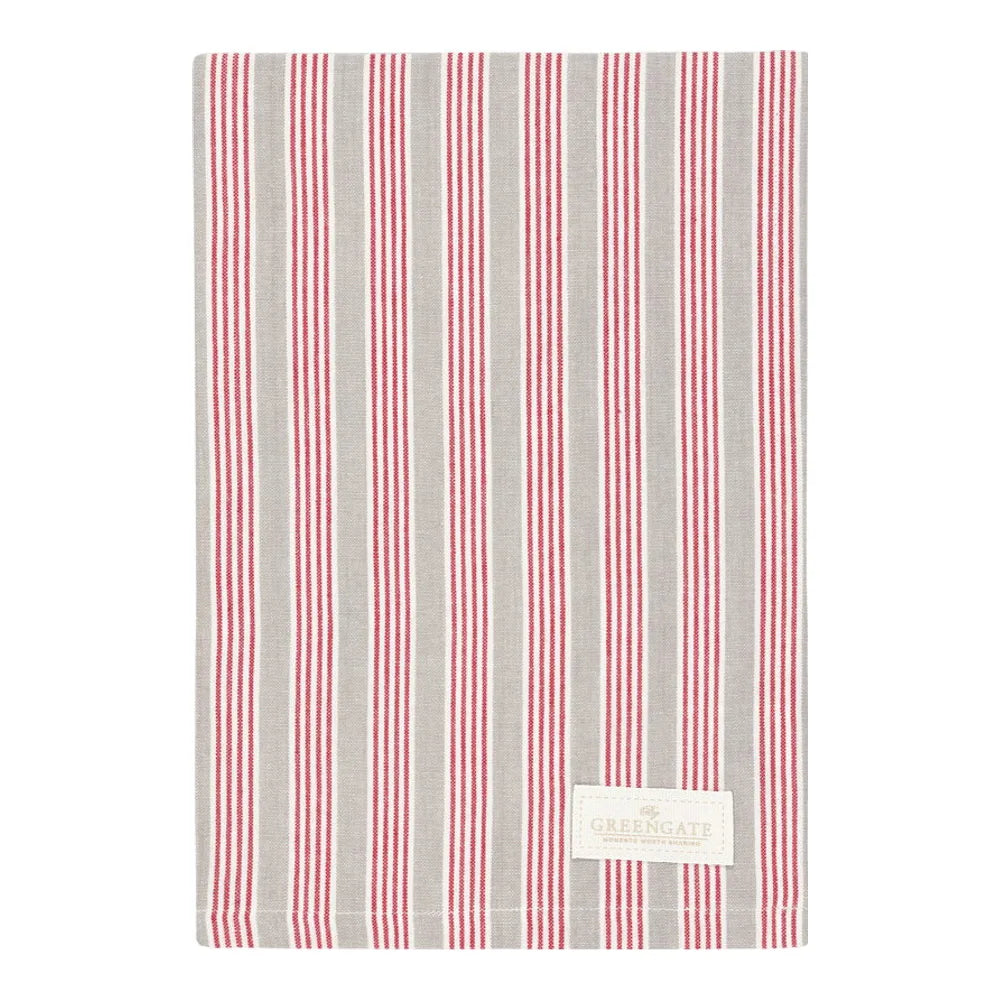 GreenGate - Nora Geschirrtuch rot