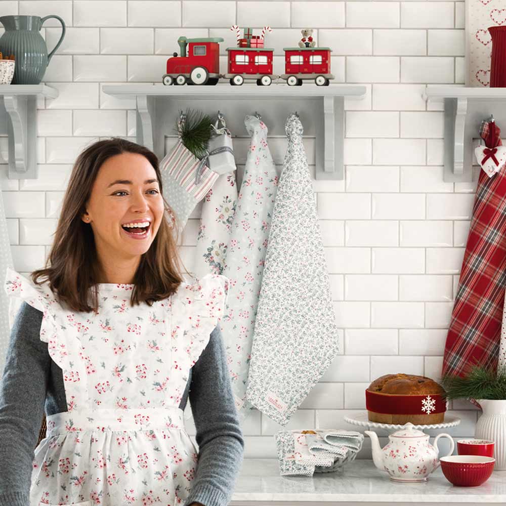 GreenGate - Abella Adventskalender Zug red
