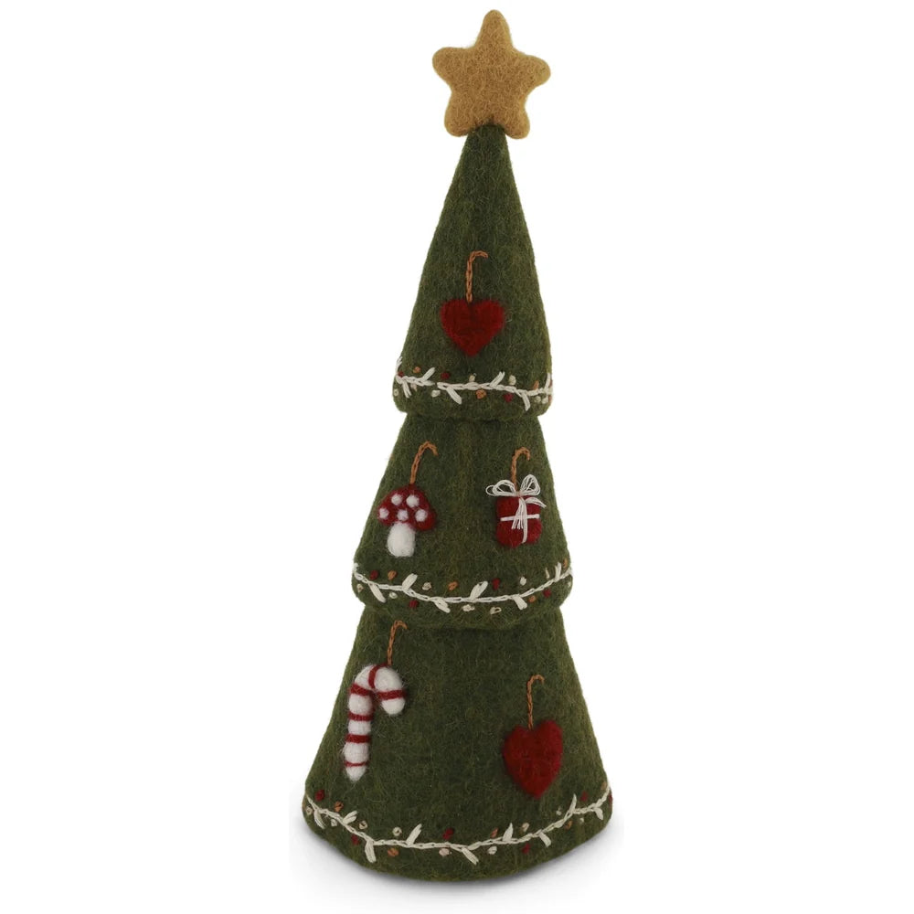 Gry & Sif – Weihnachtsbaum mit Details – 3 in 1 – Grün