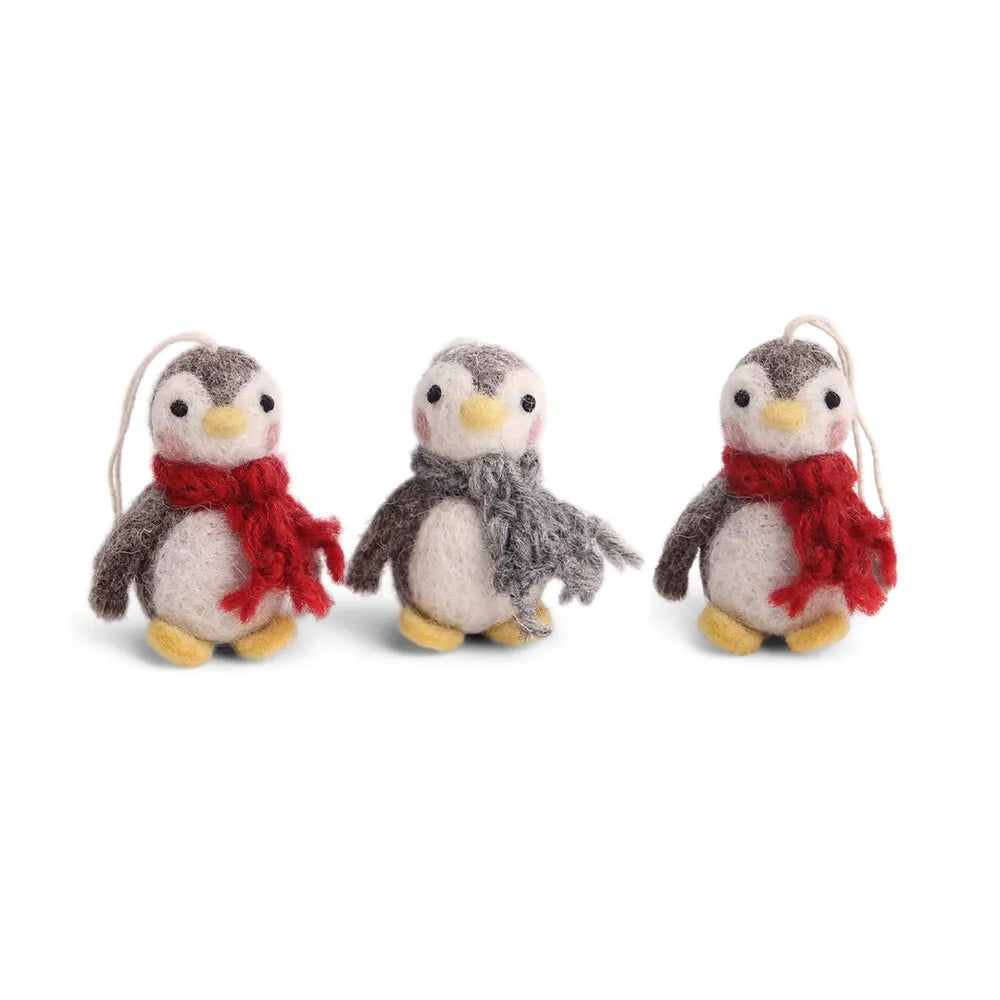 Gry &amp; Sif Filz-Pinguine Baby Penguin Classic 3er-Set