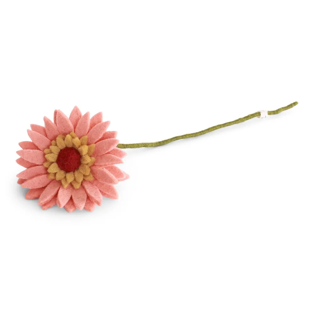 Gry & Sif Filzblume Gerbera Light Peach