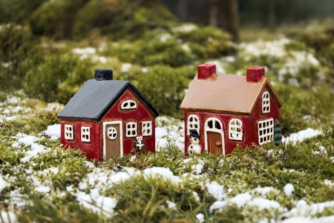 Ib Laursen Lichthaus Steingut Schlitten Geschenken