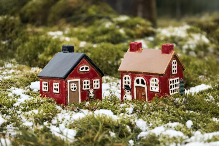 Ib Laursen Lichthaus Steingut Schlitten Geschenken