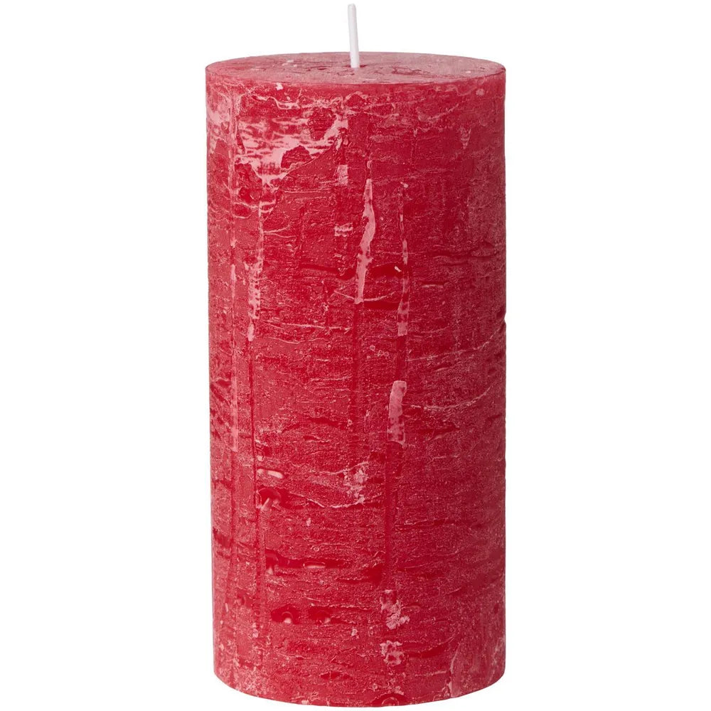 Ib Laursen Rustikale Stumpenkerze Celia 6,8 cm