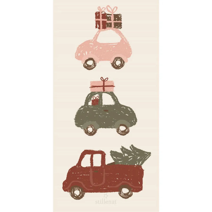 Ib Laursen Serviette Autos Weihnachtsheimweg 40 cm
