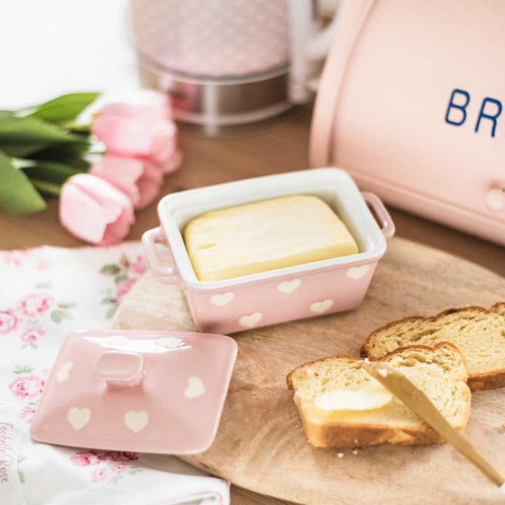 Isabelle Rose - Butterdose mit Punkte