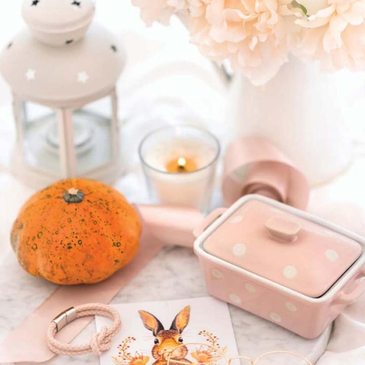 Isabelle Rose - Butterdose mit Punkte