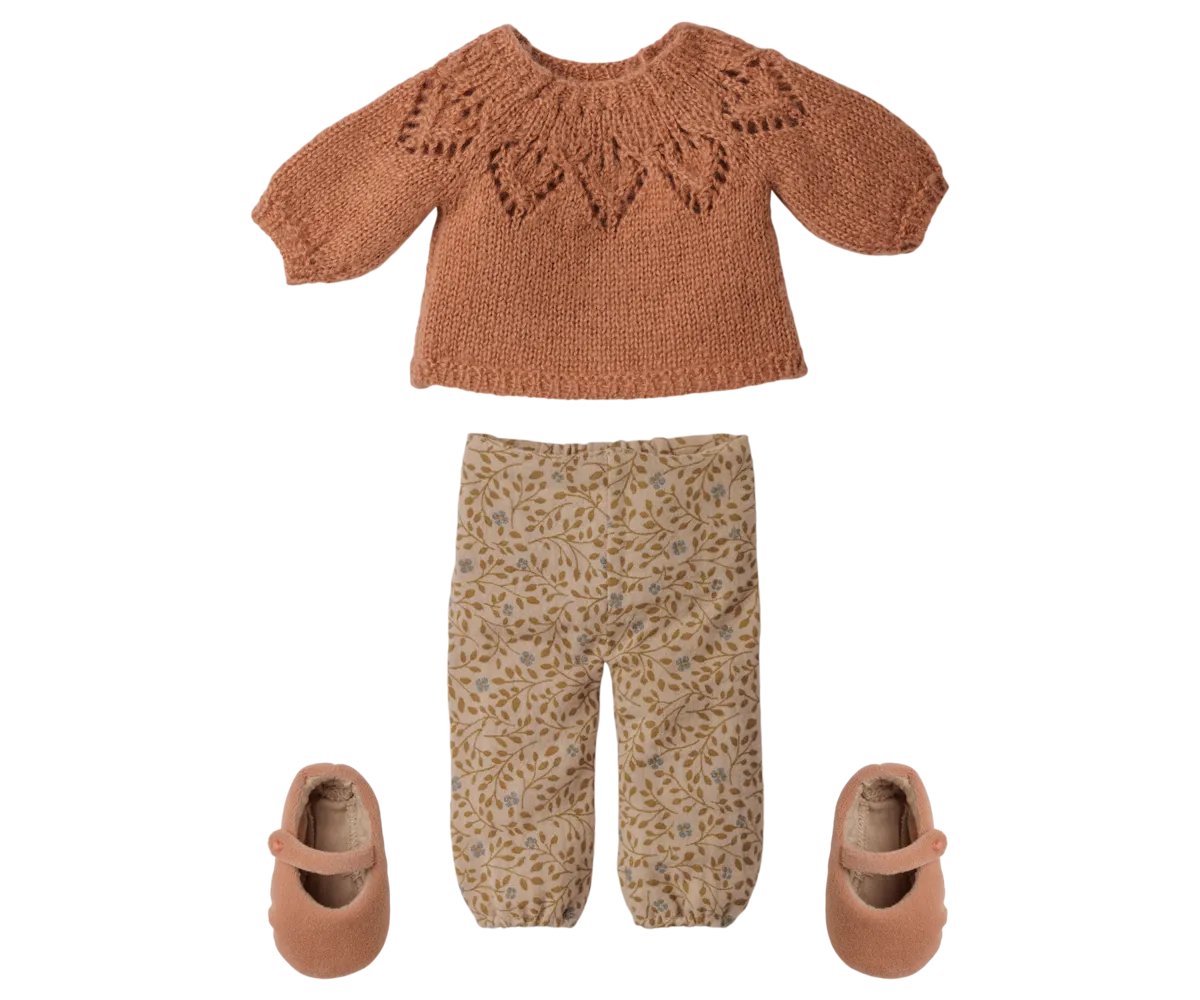 Maileg - Hase, Größe 3 - Klassisch - Hose und Strickpullover