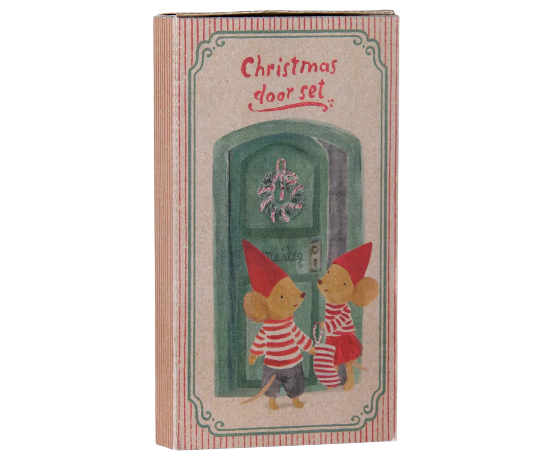Maileg - Weihnachtstür-Set, Maus