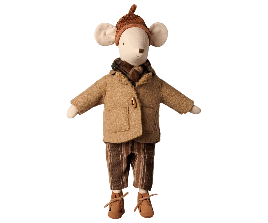 Maileg - Jacke und Schal - Mittelgroße Maus