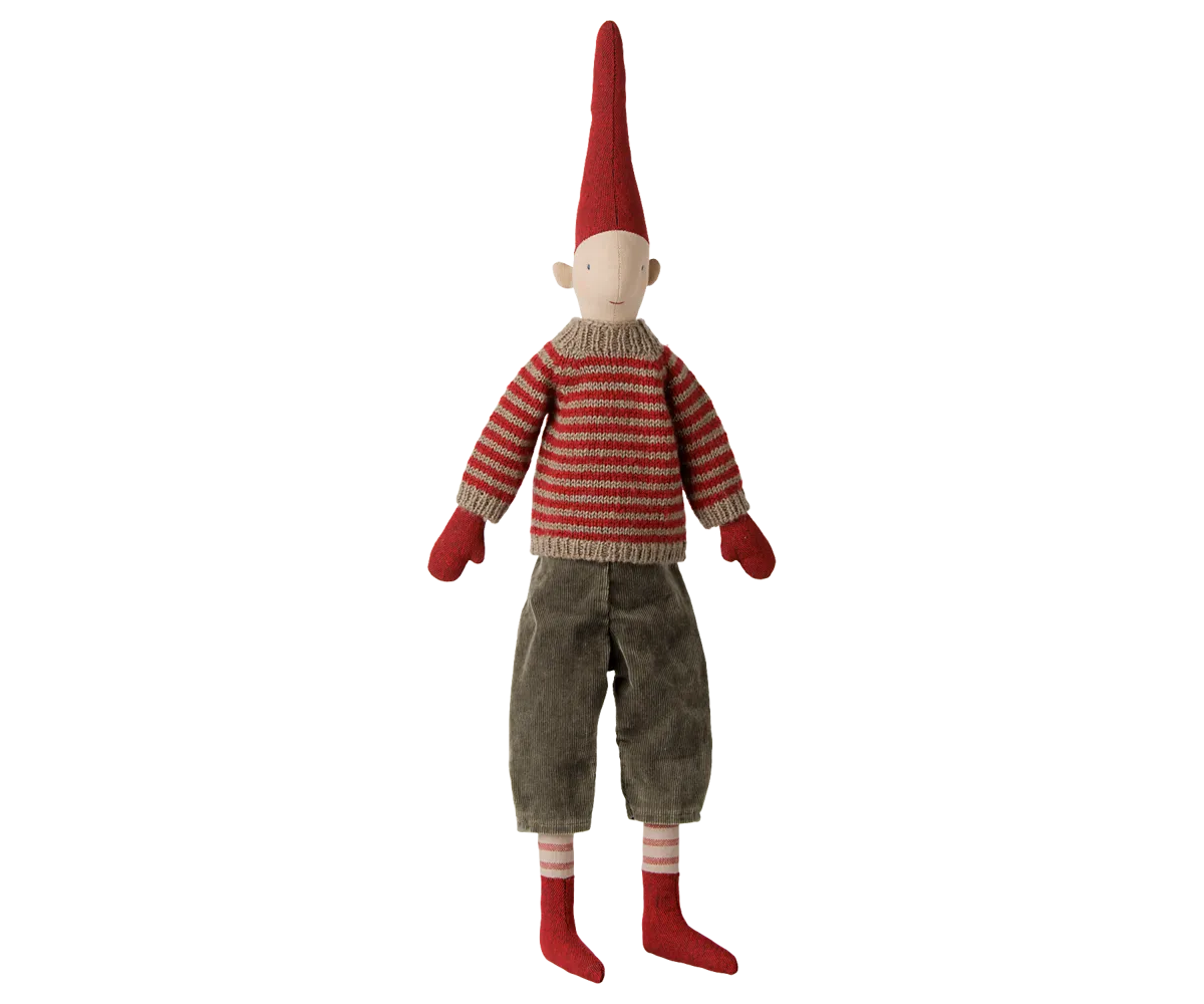 Maileg - Pixy, Größe 3 - Junge - Gestreifter Strickpullover