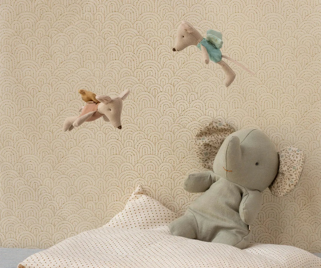 Maileg Safari Friends Elefant, Klein - Eisengrau