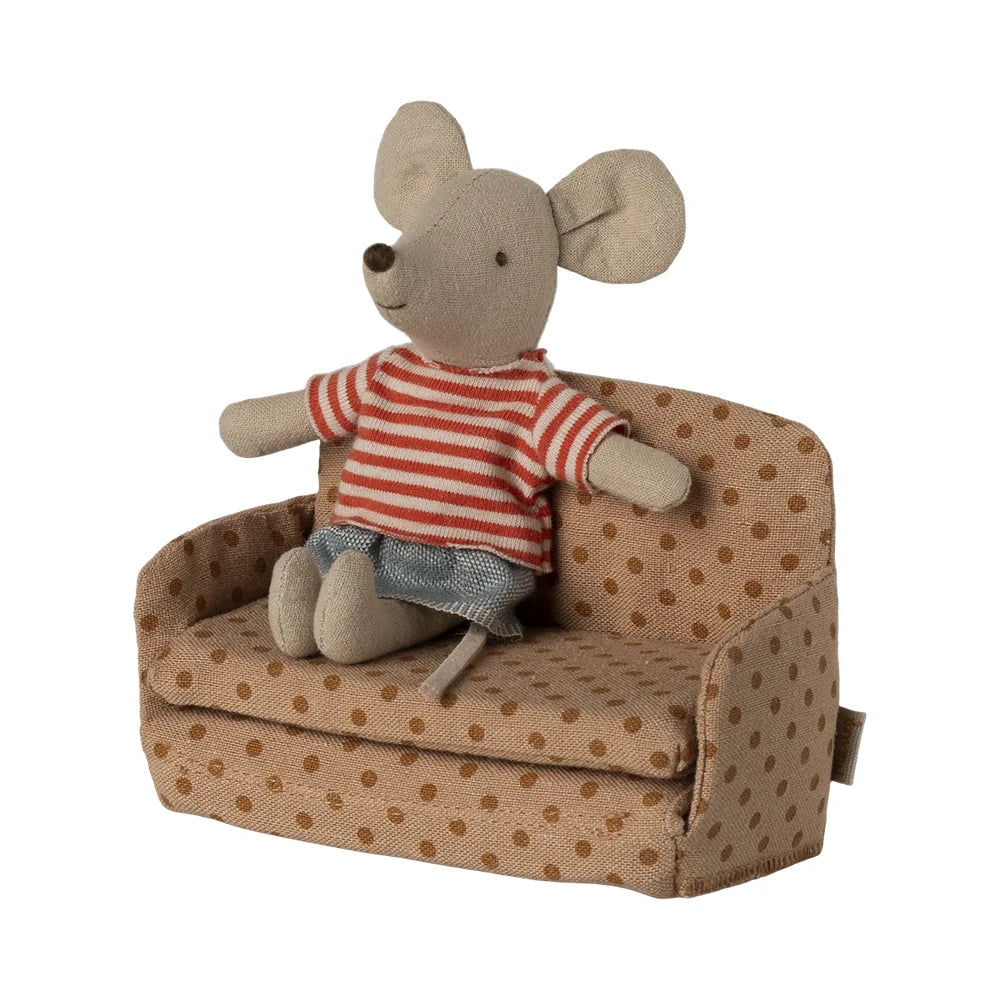 Maileg - Maus Schlafsofa Punkte