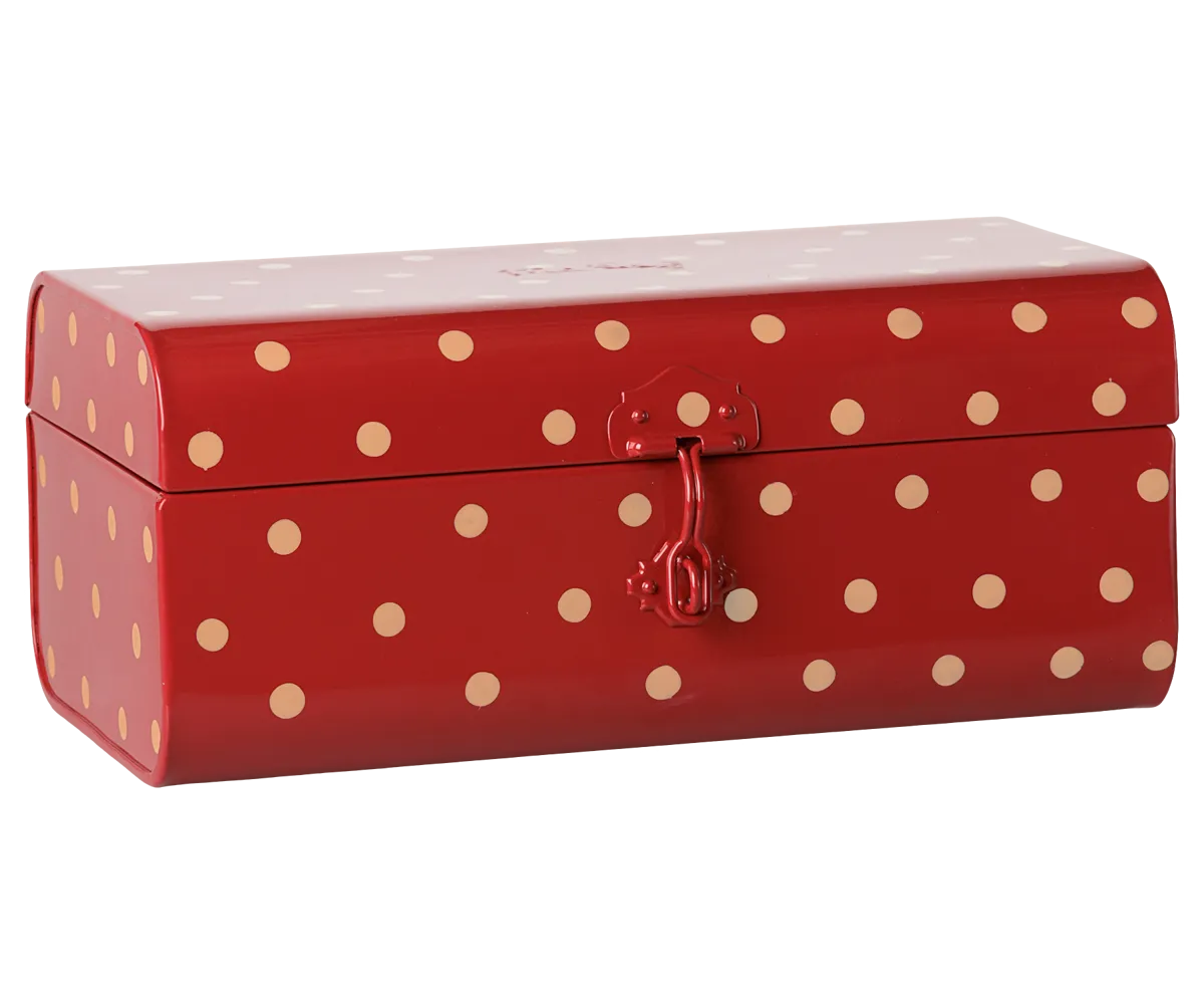 Maileg Aufbewahrungsbox Metall Punkten Einsatz 35 cm
