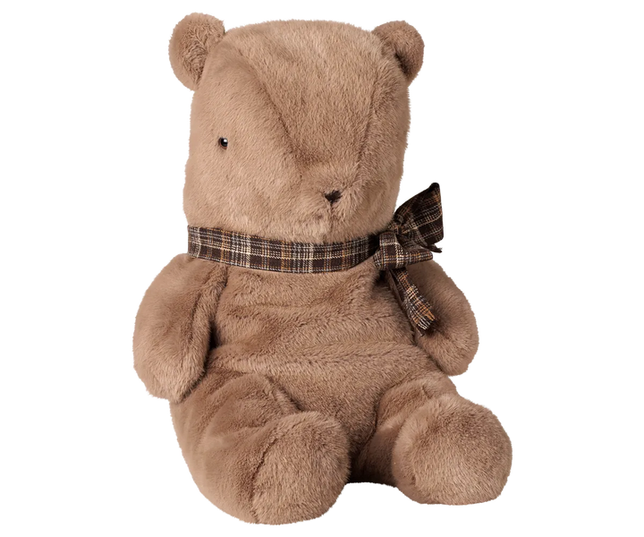 Maileg - Teddybär Plüsch, Groß - Dunkler Pilz