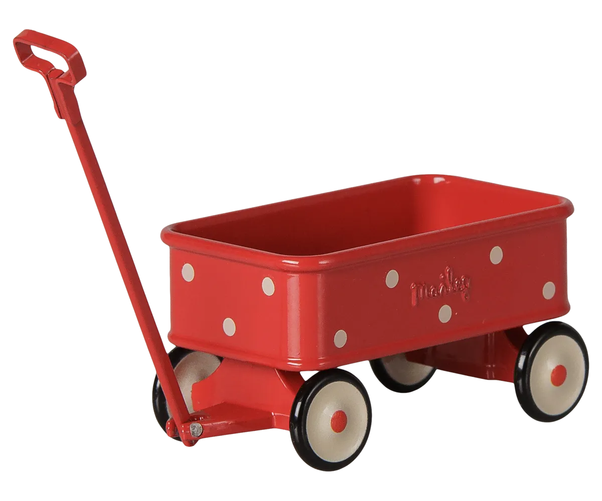 Maileg - Wagen, Maus - Rot