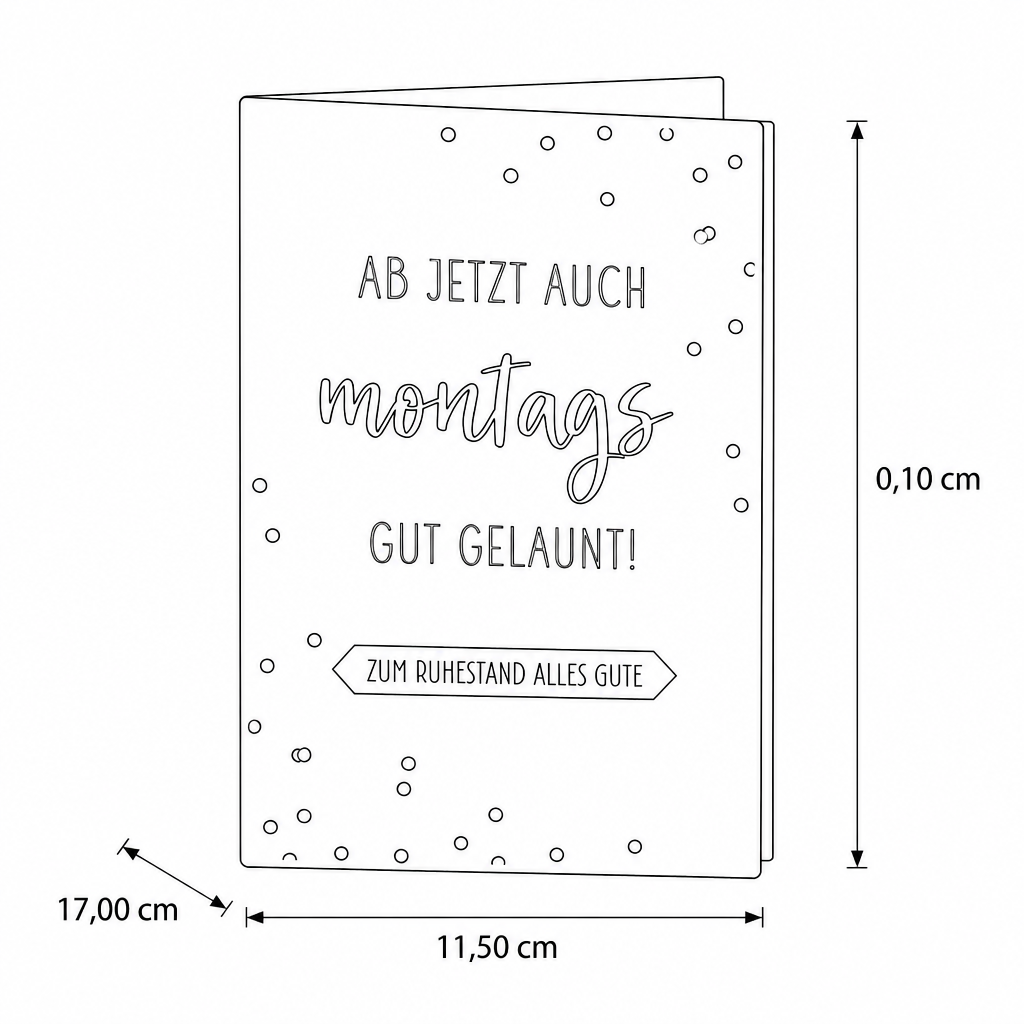 Maßskizze 
