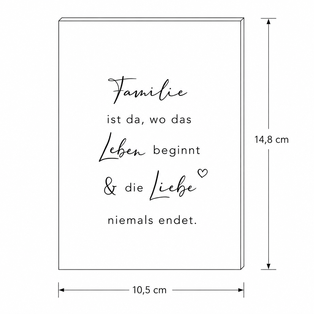 Maßskizze 