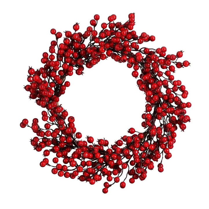 Mica Decorations Dekokranz Weihnachtskranz Rot 50 cm