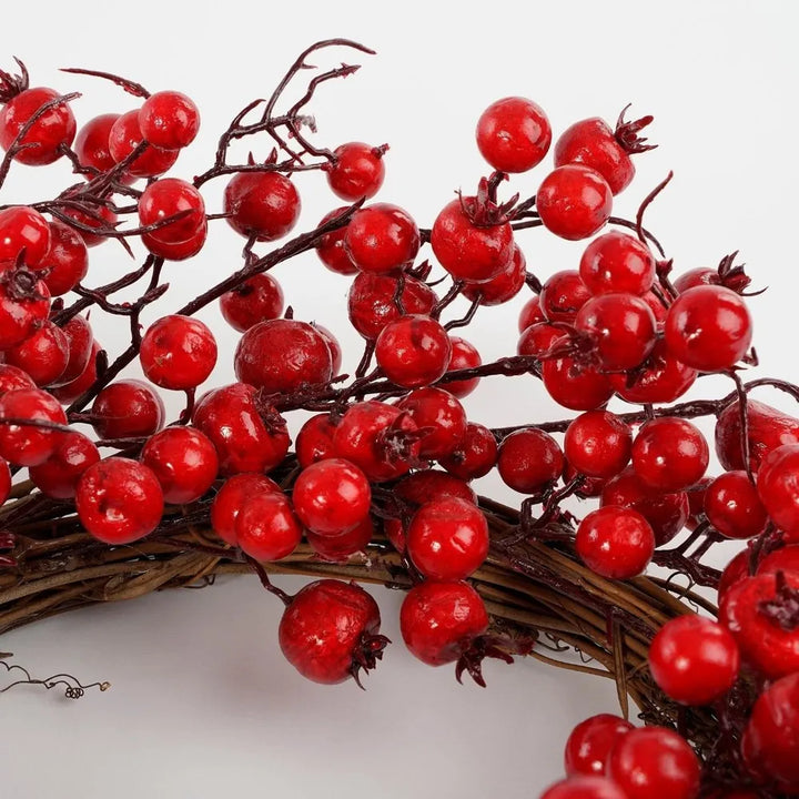 Mica Decorations Dekokranz Weihnachtskranz Rot 50 cm