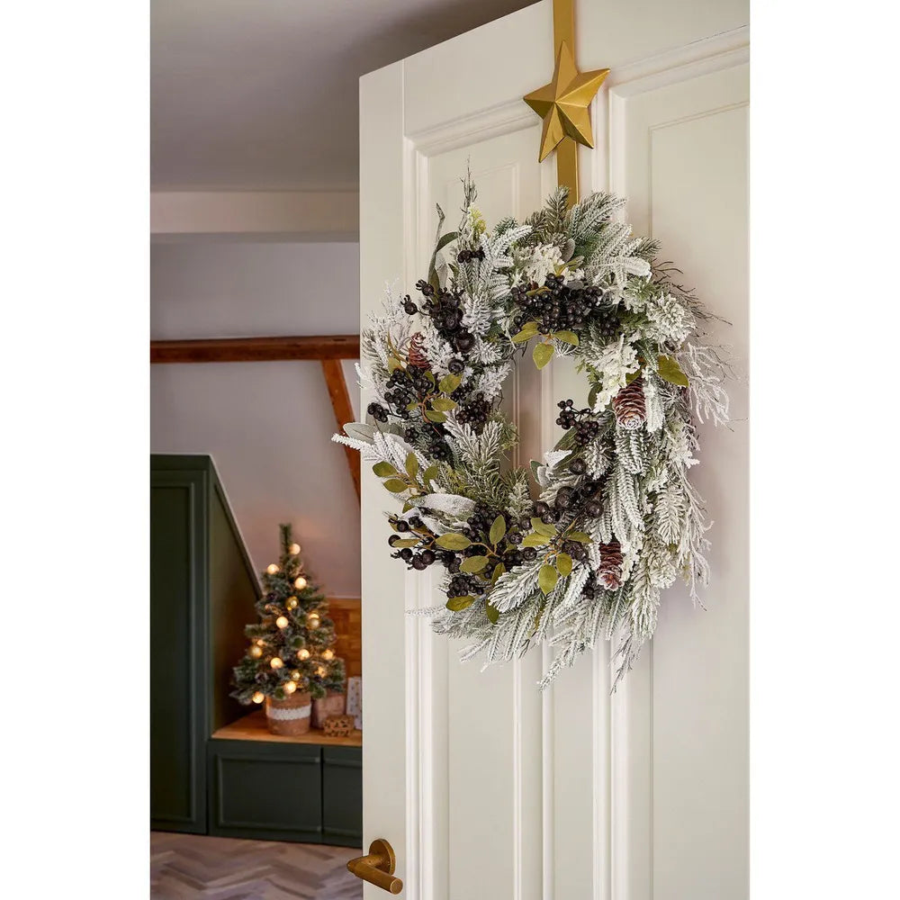 Mica Decorations Dekokranz Beschneiter Vesper Beeren