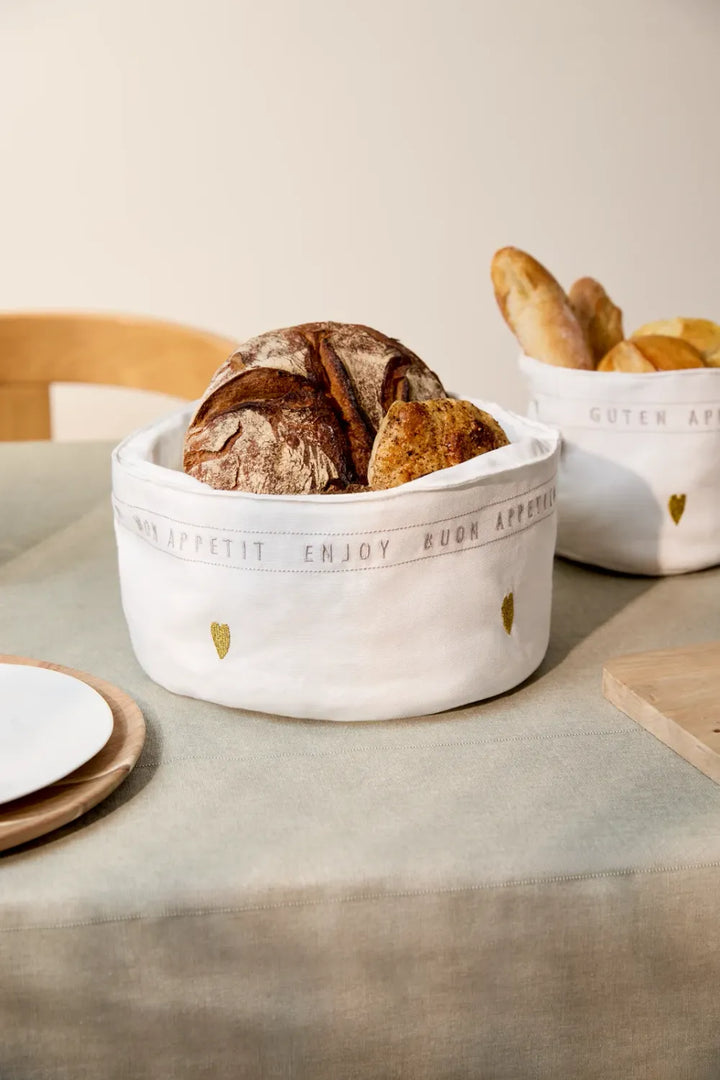 Räder Brotkorb Guten Appetit Groß aus Baumwolle