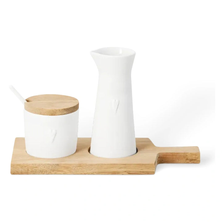 Räder Milchkännchen & Zuckerdose Kleine Freunde, Weiß – Alsaba