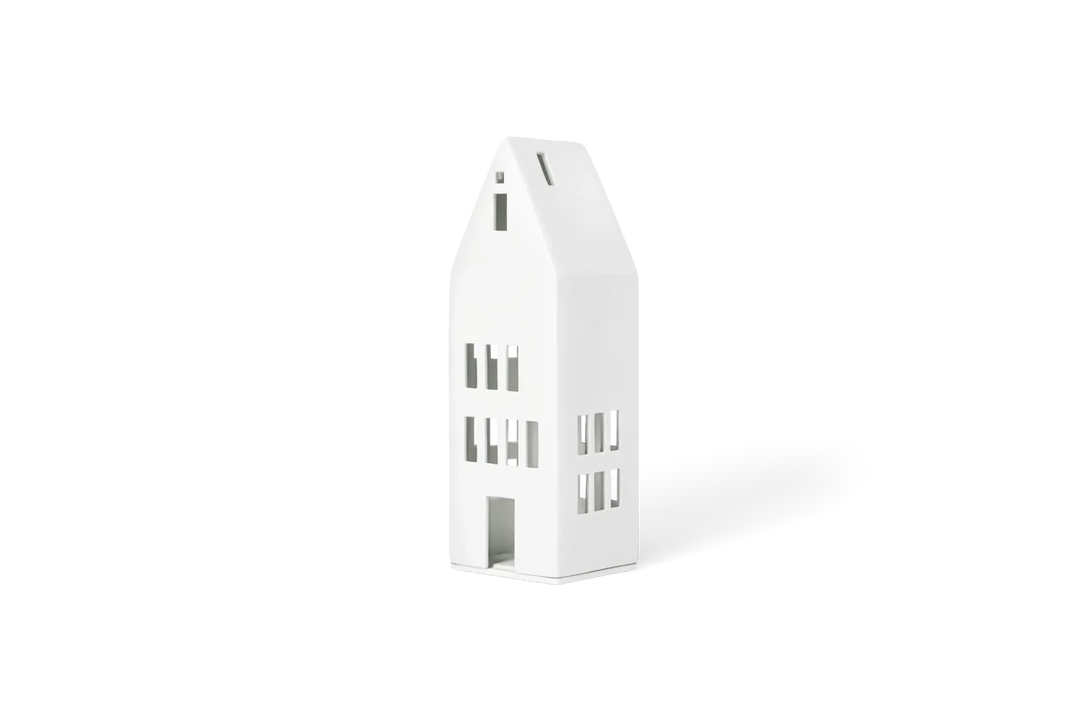 Räder Großes Lichthaus aus Unglasiertem Porzellan
