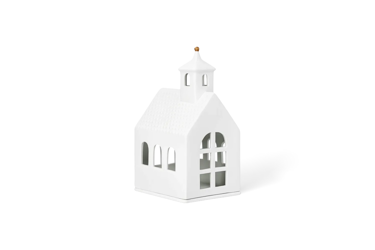 Räder Lichthaus Kapelle Groß Porzellan Weiß 22,4 cm