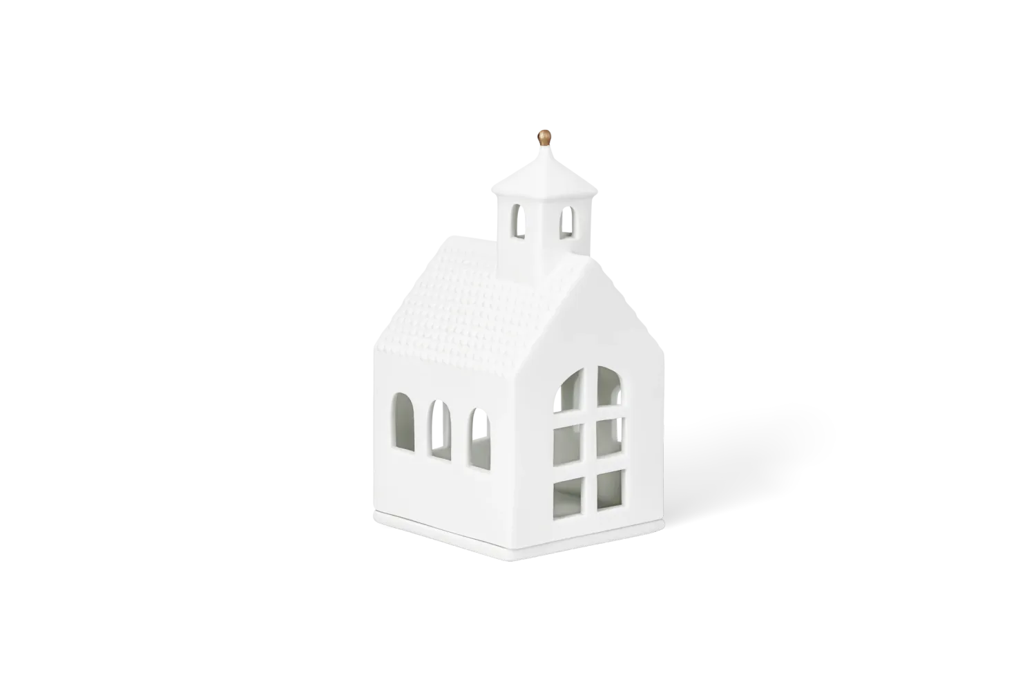 Räder Lichthaus Kapelle Porzellan Weiß 14,8 cm