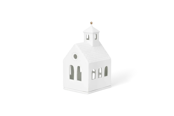 Räder Lichthaus Kapelle Porzellan Weiß 14,8 cm