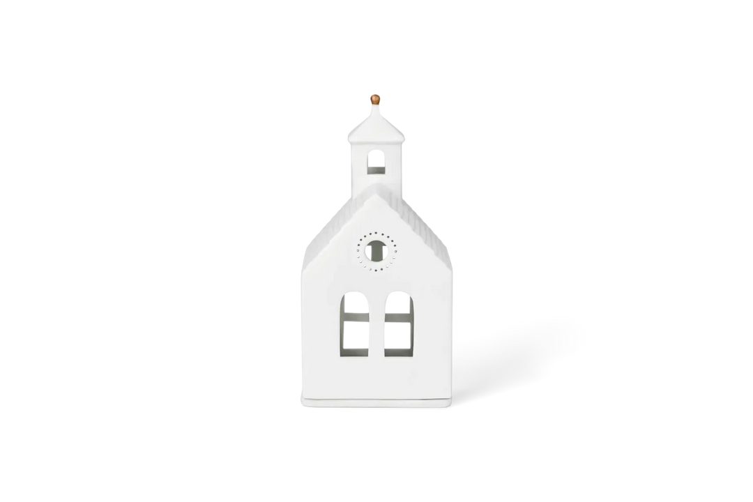 Räder Lichthaus Kapelle Porzellan Weiß 14,8 cm