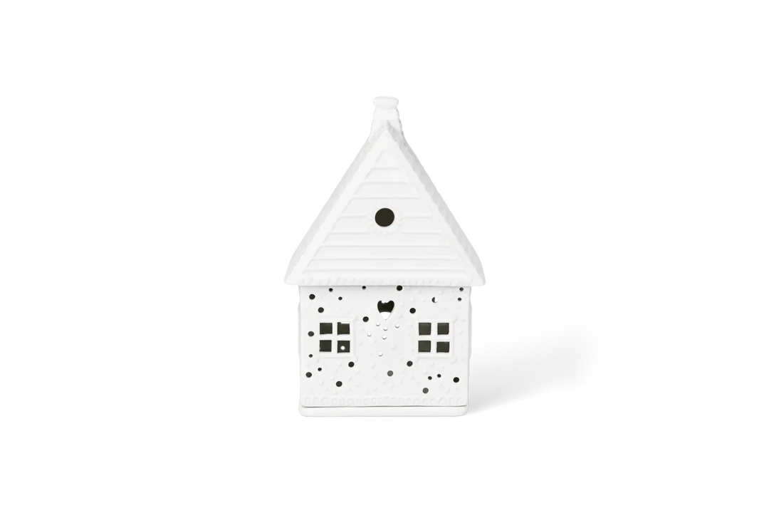 Räder Lichthaus Lebkuchen Porzellan Weiß 14 cm