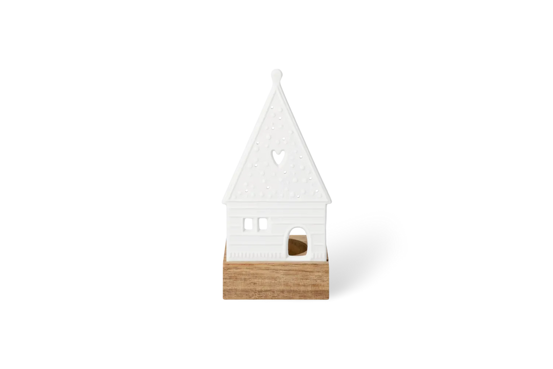 Räder Lichthaus Lichtszene Lebkuchenhaus Herz Weiß