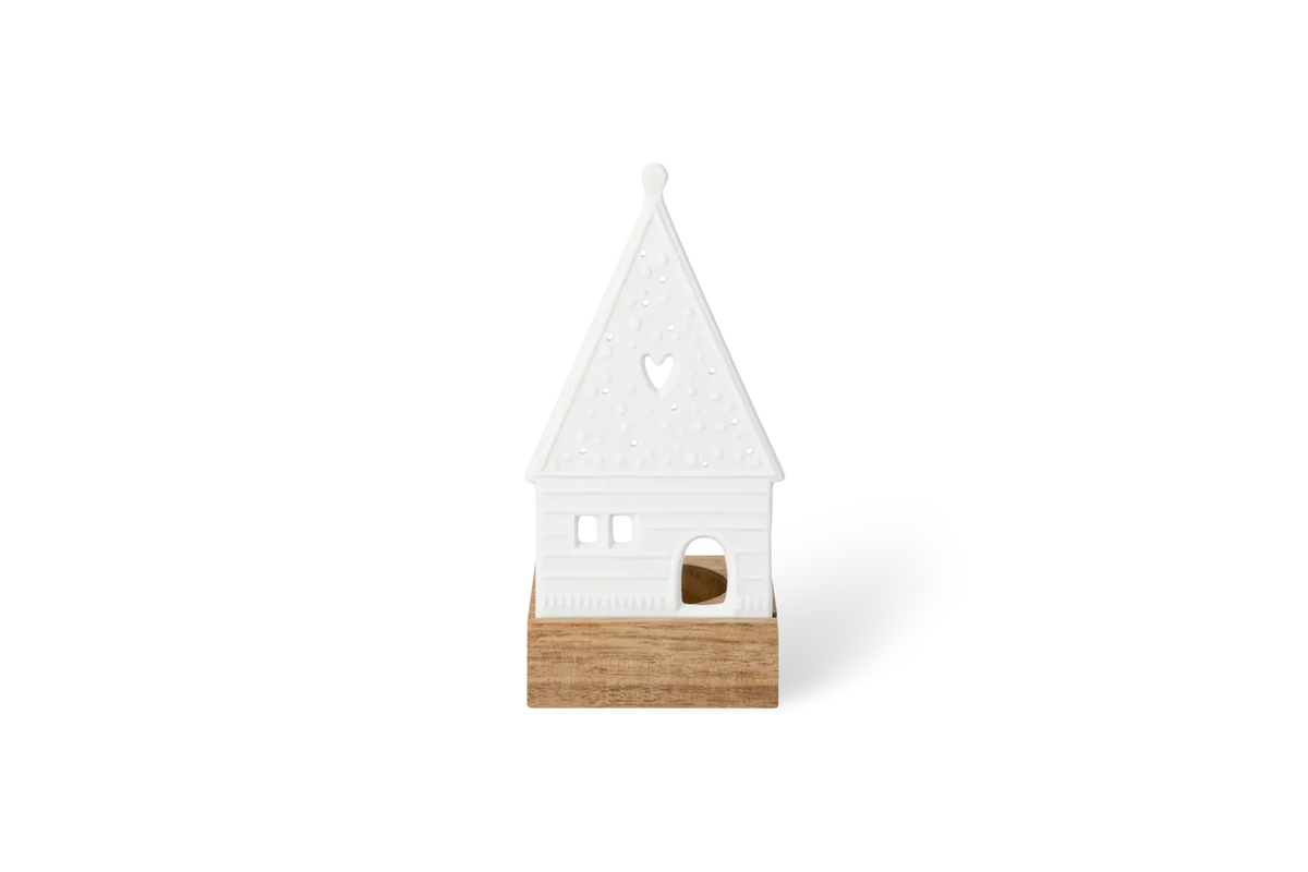 Räder Lichthaus Lichtszene Lebkuchenhaus Herz Weiß