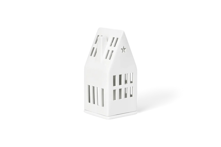 Räder Lichthaus Mini Traumhaus Porzellan Weiß