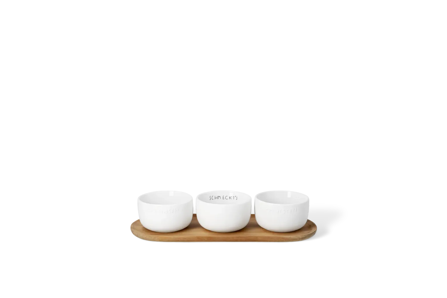 Räder Servierschale Schalenset Guten Morgen Weiß