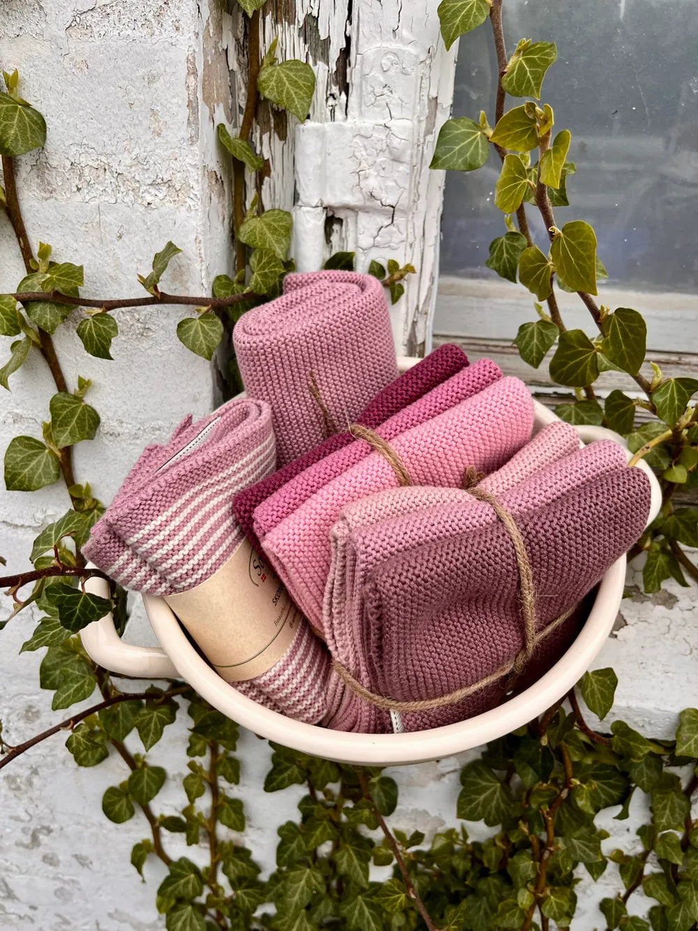 Solwang - Gestricktes Handtuch Orchidee BIO