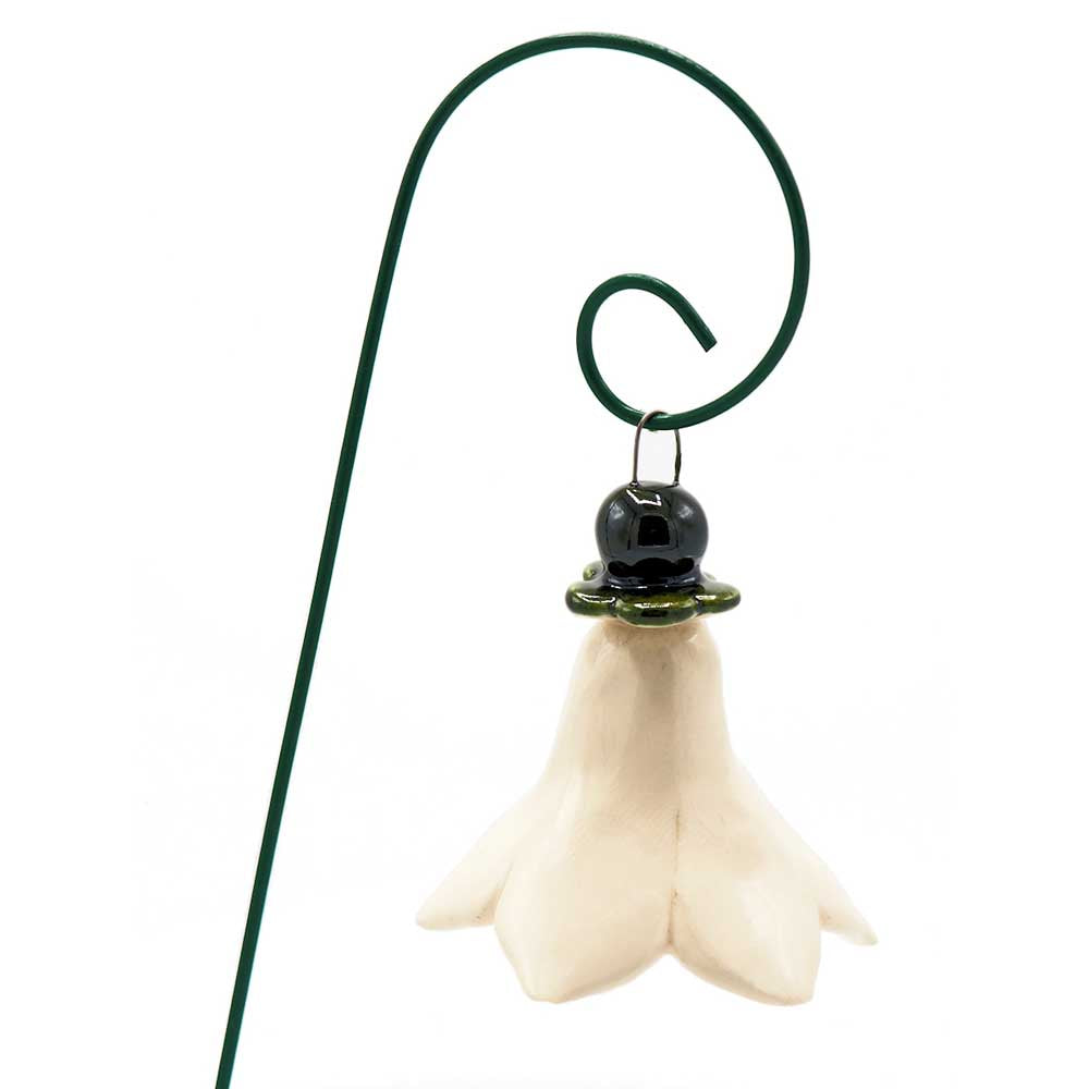 Department-M - Glockenblume Keramik auf Gartenspieß