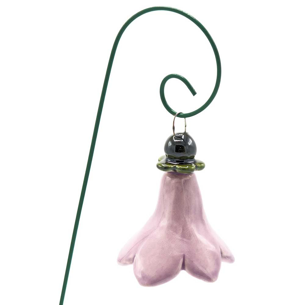 Department-M - Glockenblume Keramik auf Gartenspieß