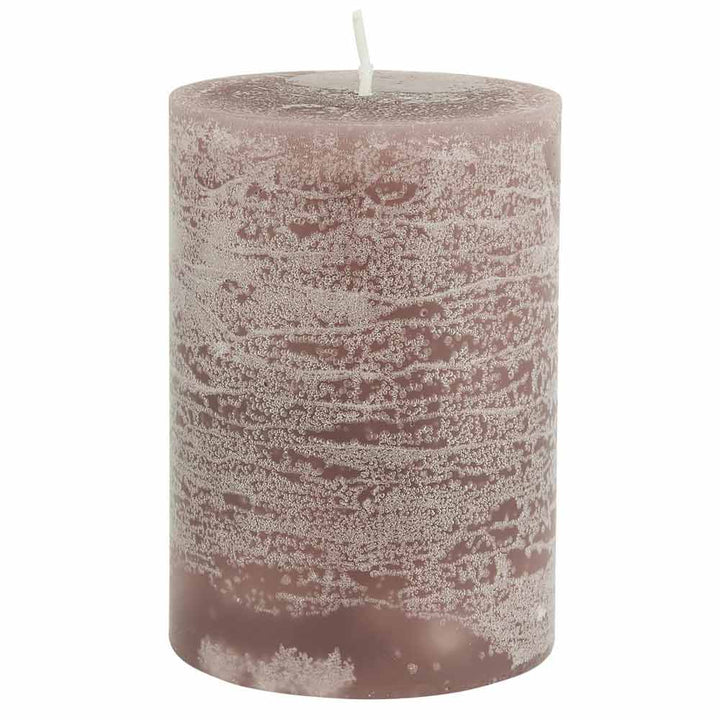 Ib Laursen - Rustikale Kerze Höhe: 10 cm