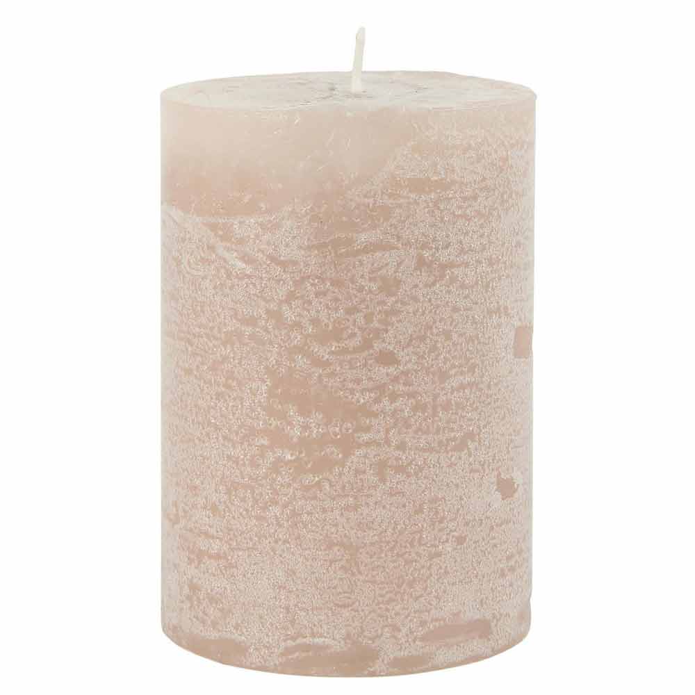 Ib Laursen - Rustikale Kerze Höhe: 10 cm