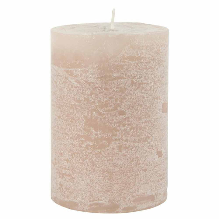 Ib Laursen - Rustikale Kerze Höhe: 10 cm
