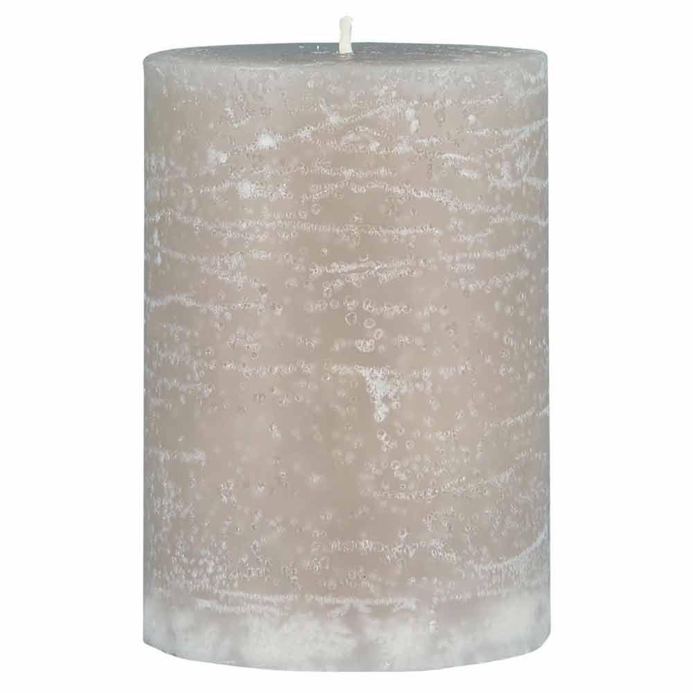 Ib Laursen - Rustikale Kerze Höhe: 10 cm