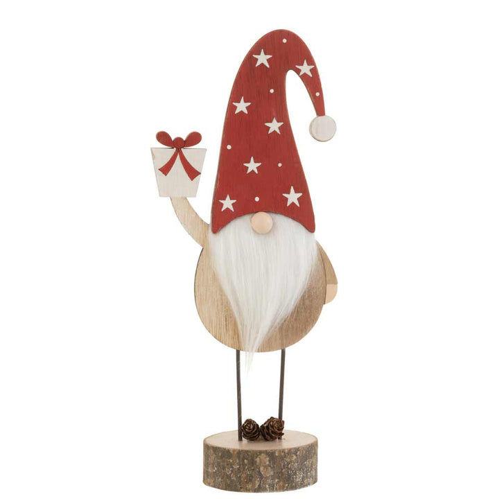 J-Line - Weihnachtsmann Wichtel auf Fuß